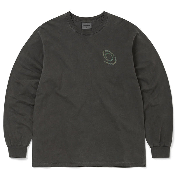 thisisneverthat Spiral Logo L/S Tee Charcoal