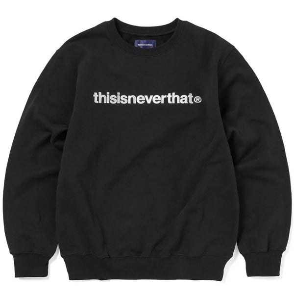 thisisneverthat T-Logo LT Crewneck Black