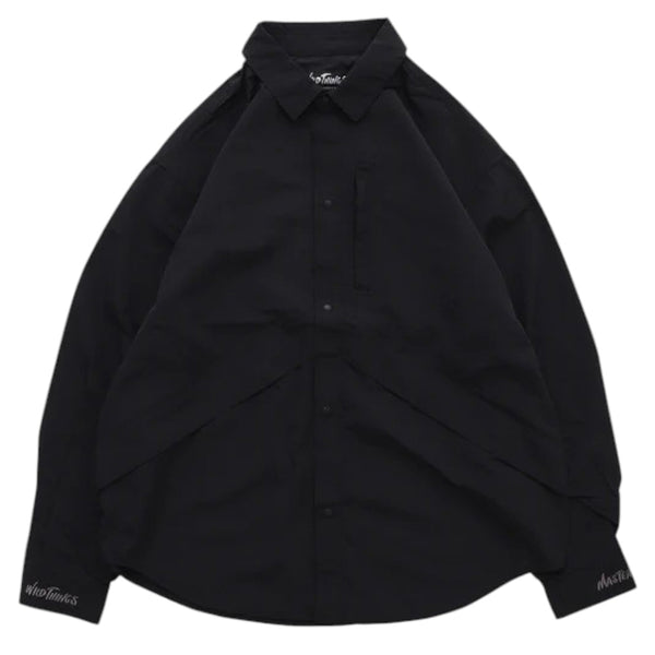 WILDTHINGS X MASTERMIND WORLD SUPPLEX POCKET SHIRT