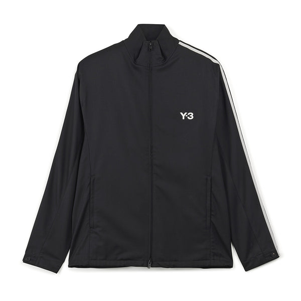Y-3 REFINED WOOL 3-STRIPES TRACK TOP