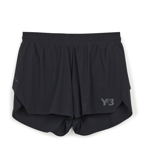 Y-3 RUNNING SHORTS / BLACK (WOMEN)