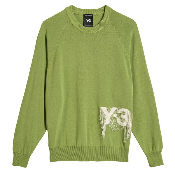 Y-3 KNIT CREW SWEATER