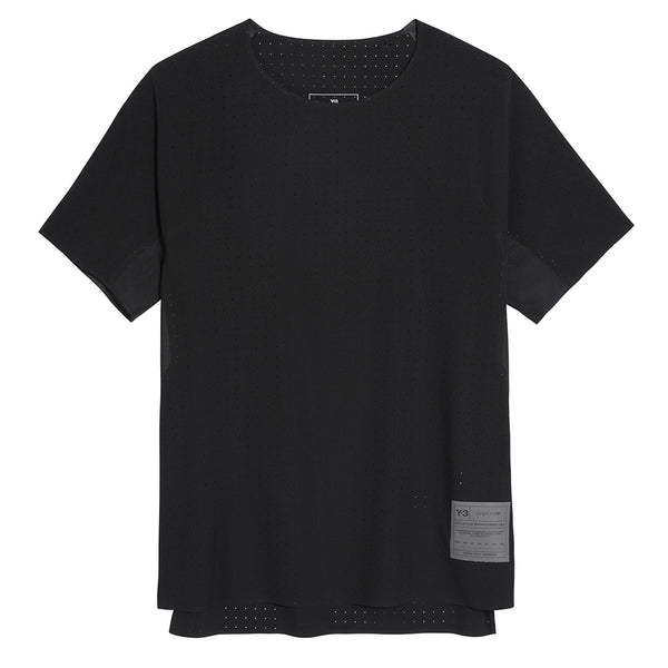 Y-3 RUNNING SHORT SLEEVE T-SHIRT