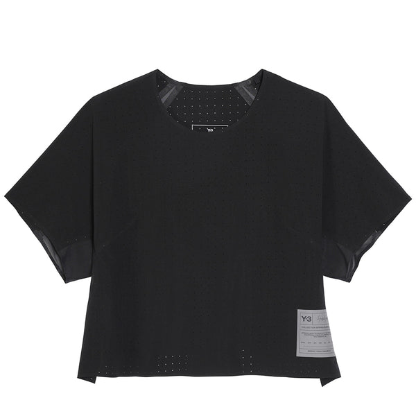 Y-3 RUNNING SHORT SLEEVE TEE