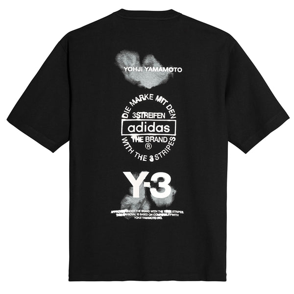 Y-3 GRAPHIC SHORT SLEEVE TEE