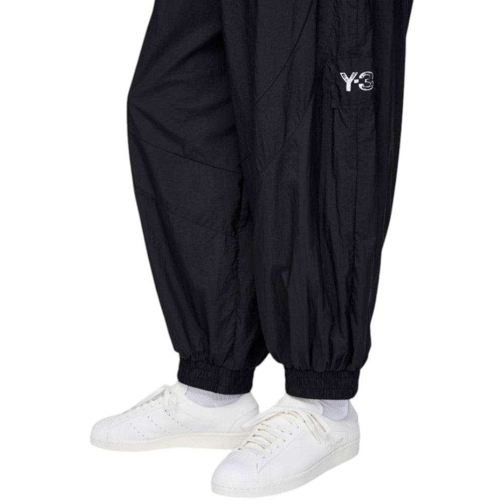 Y-3 RAW EDGE 3 STRIPES NYLON SHELL PANTS – D-mop