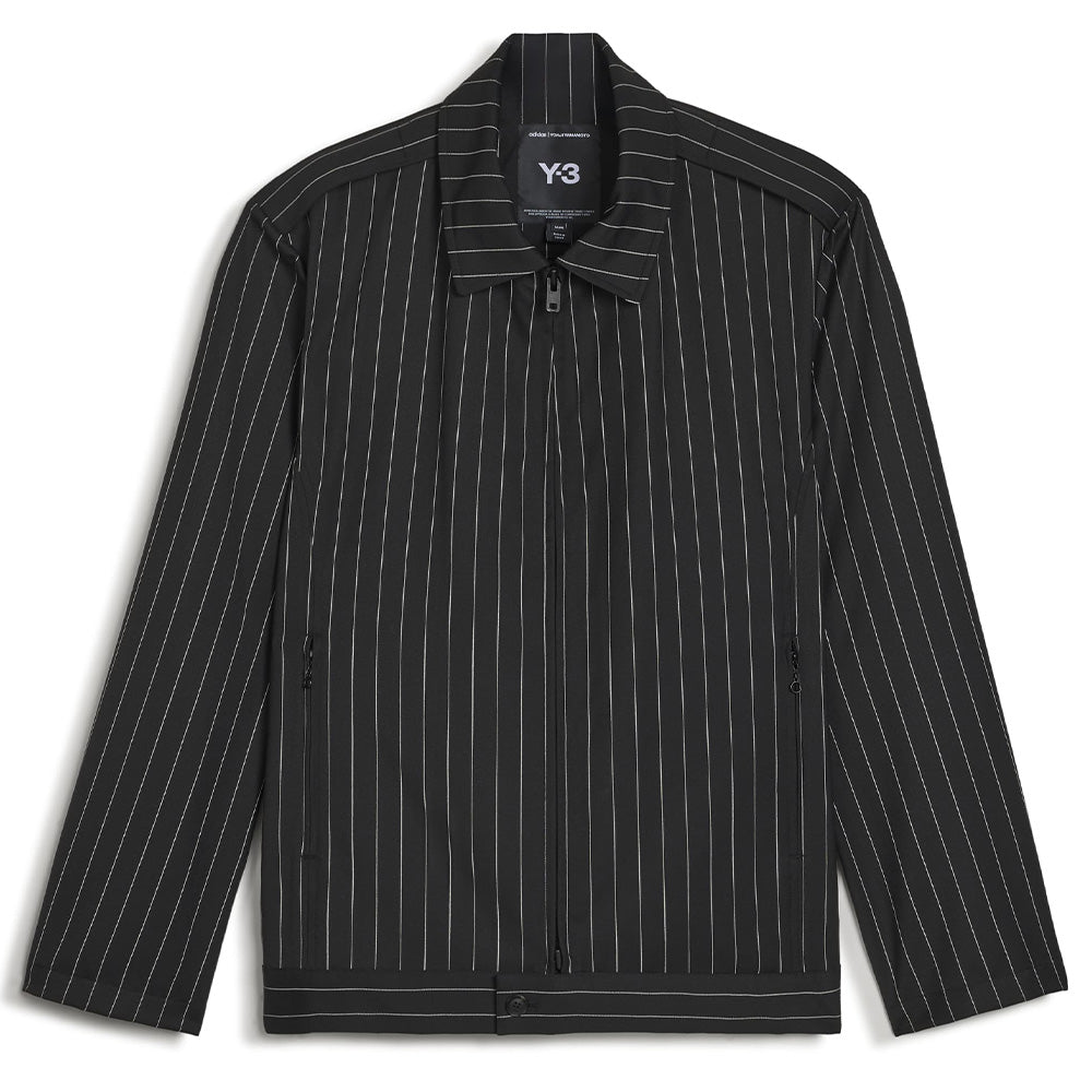 Y-3 PINSTRIPE REFINED WOOL UT BLOUSON – D-mop