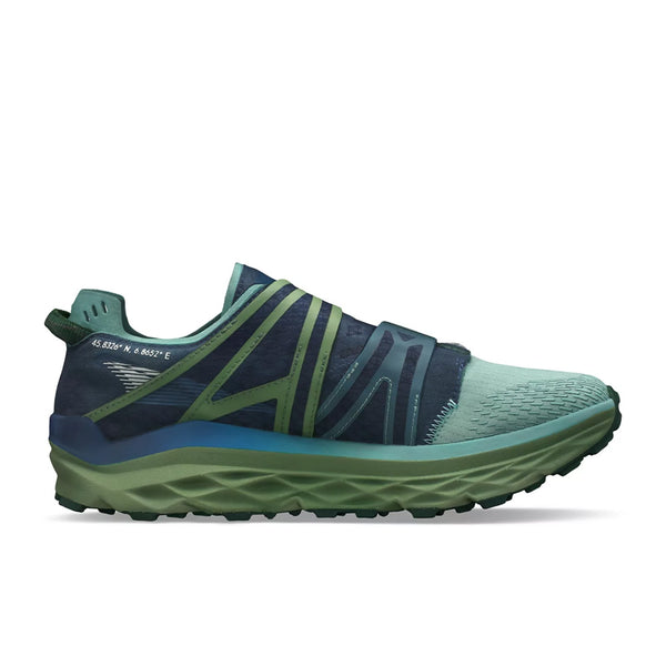 ALTRA MEN'S MONT BLANC BOA BLUE/GREEN