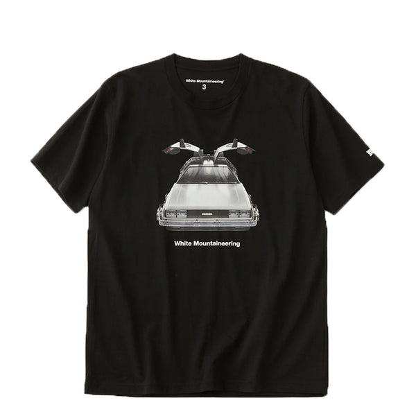 WHITE MOUNTAINEERING X BACK TO THE FUTURE DELOREAN T-SHIRT