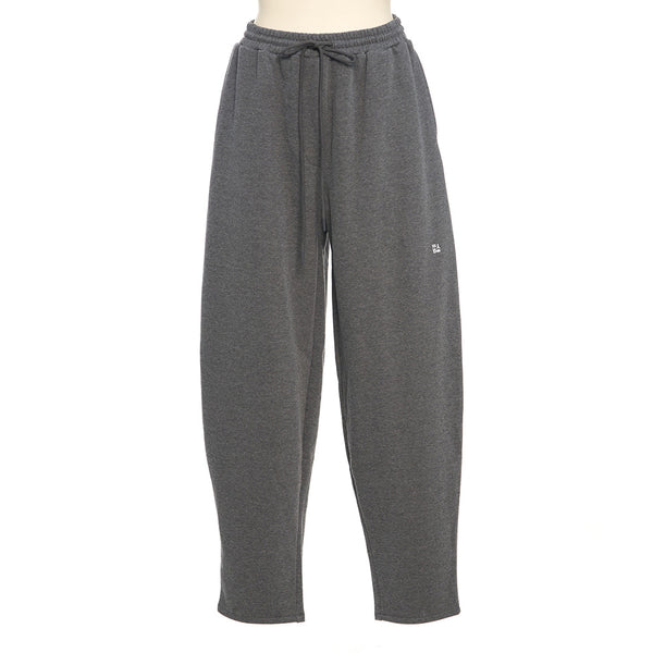 pushBUTTON DARK GRAY TAPERED SWEATPANTS