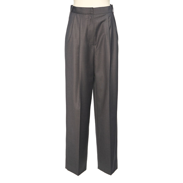 pushBUTTON UNDERLINE DARK GRAY WIDE PANTS