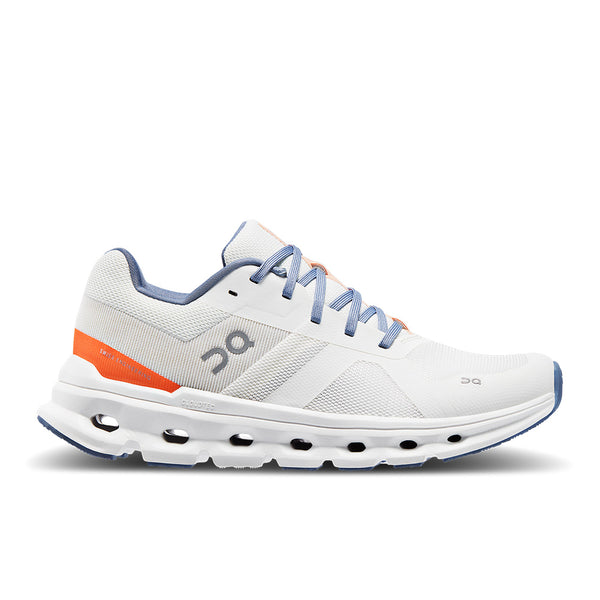 ON WOMEN'S CLOUDRUNNER UNDYED WHITE / FLAME
