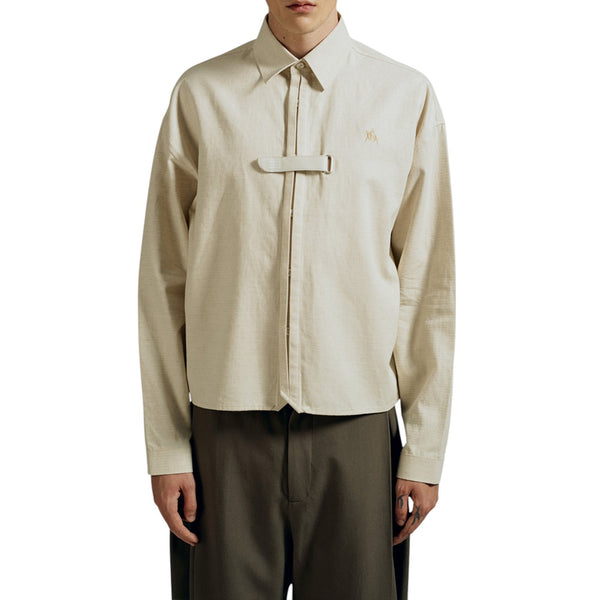 NAMESAKE NASH AF1 LS SHIRT SAILCLOTH WHITE