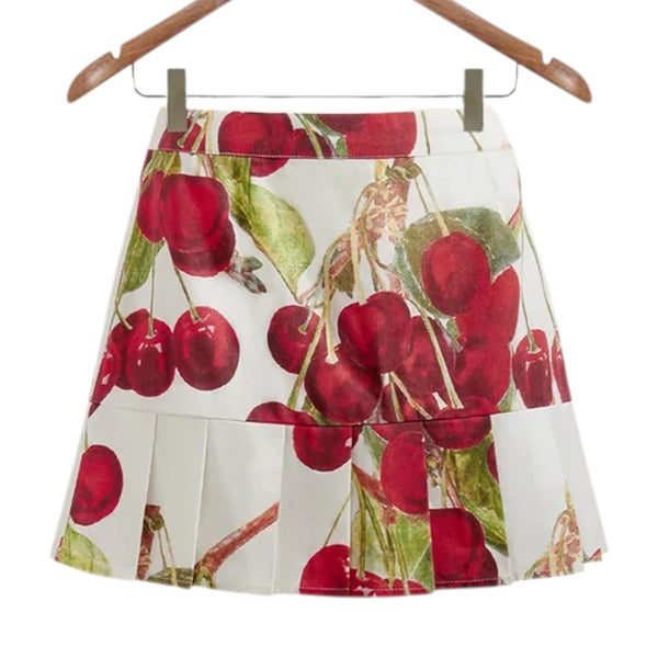 HOUSE OF SUNNY THE CHERRY PLEAT SKIRT