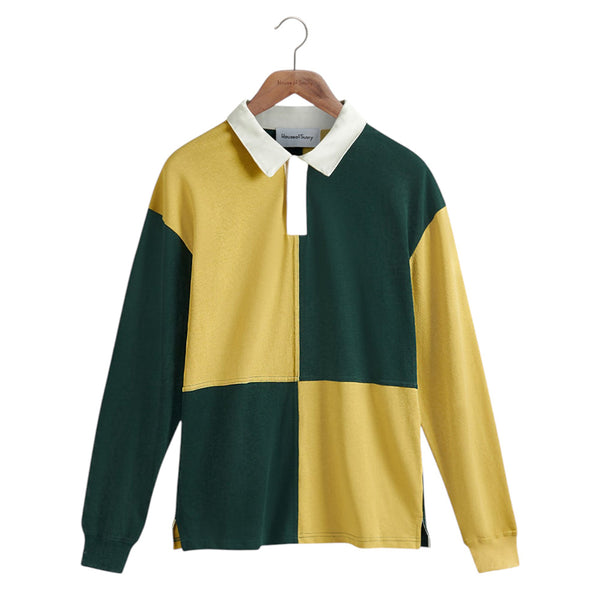HOUSE OF SUNNY PANELLED POWER LOGO BUTTON UP