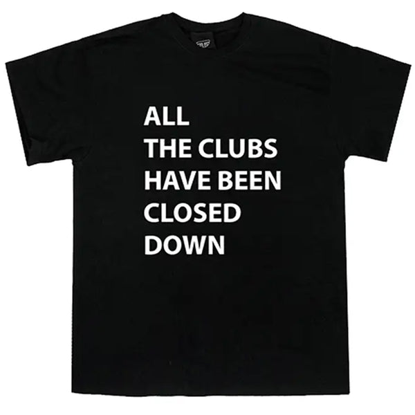 UNDERGROUND ALL THE CLUBS T-SHIRT
