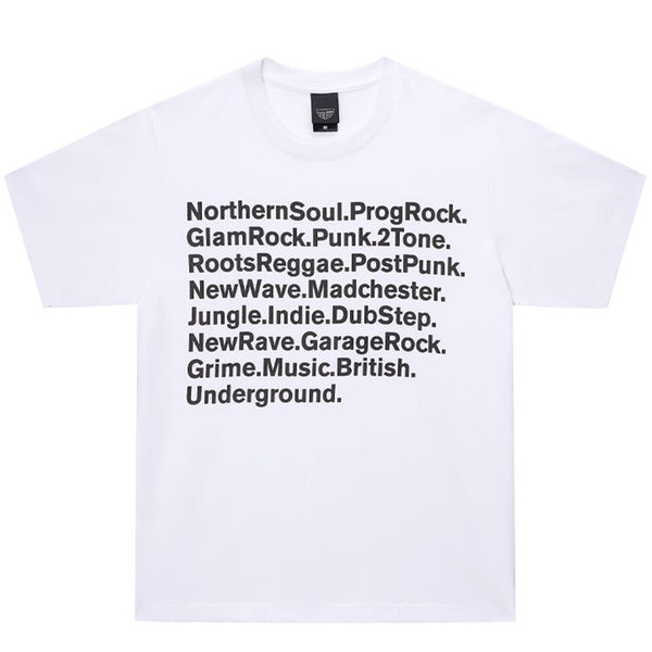 UNDERGROUND MUSIC-BRITISH T-SHIRT