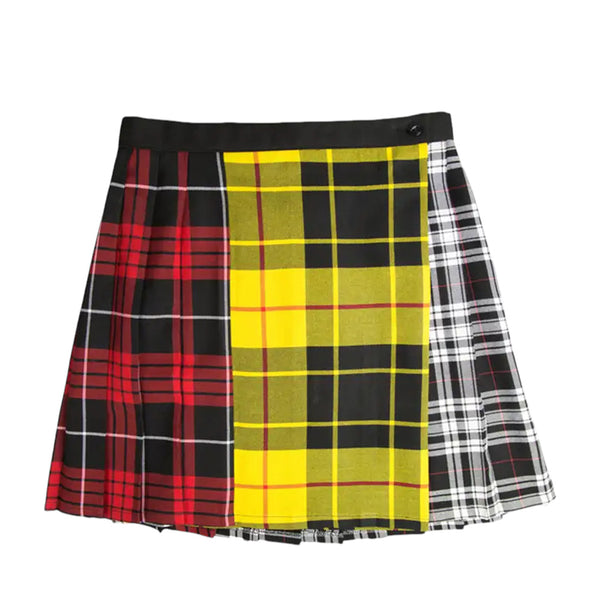 UNDERGROUND TARTAN SKIRT