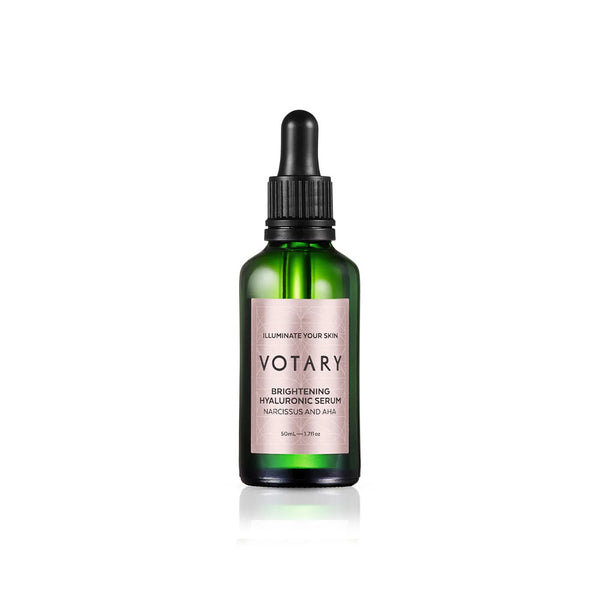 VOTARY BRIGHTENING HYALURONIC SERUM - NARCISSUS AND AHAS / 50 ML
