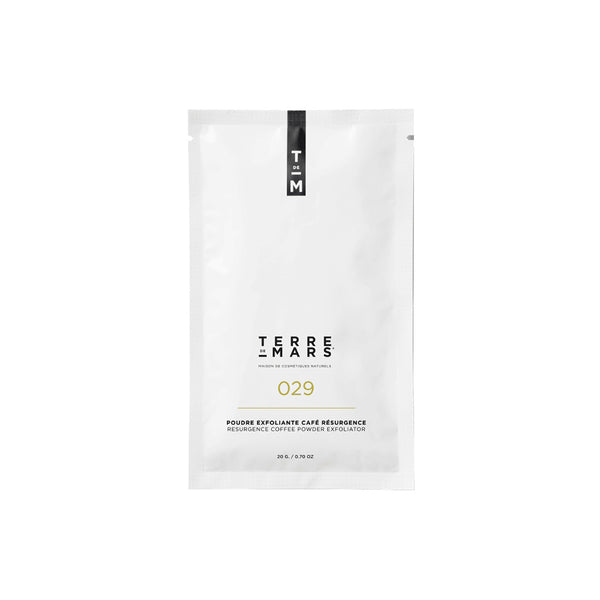 TERRE DE MARS RÉSURGENCE COFFEE POWDER EXFOLIATOR