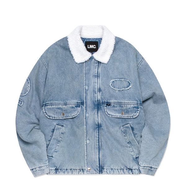 LOST MANAGEMENT CITIES WP DENIM SHERPA JACKET