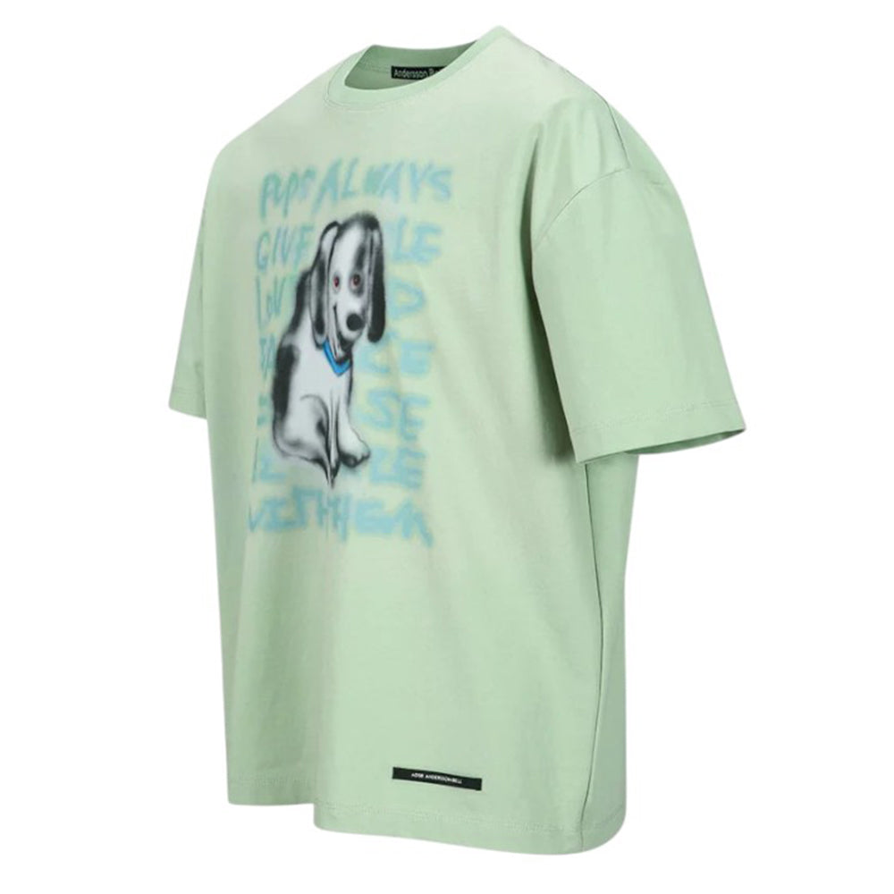★ANDERSSON BELL★ Essential Unisex Puppy T-Shirt atb1409u(W ANDERSSON BELL (ESSENTIAL) UNISEX PUPPY T-SHIRT – D-mop