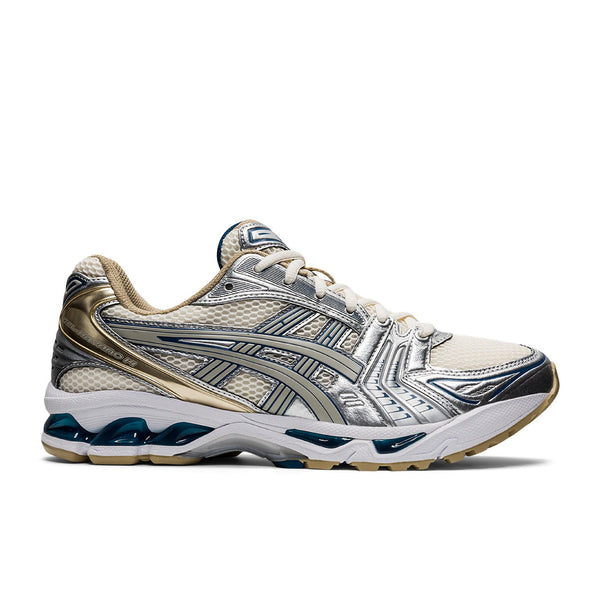 ASICS MEN'S GEL-KAYANO 14 CREAM/PURE SILVER