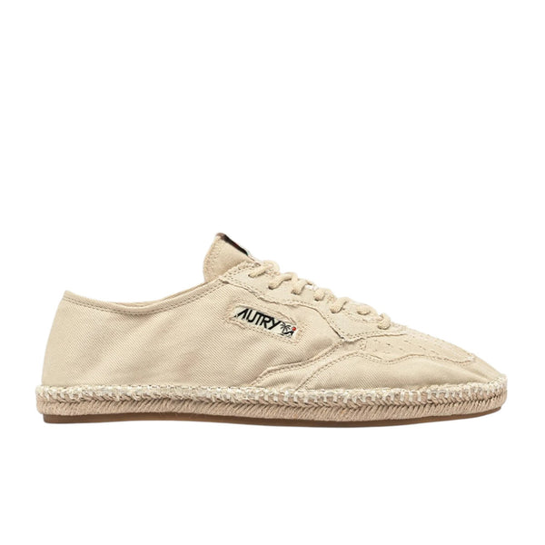 AUTRY SANDY ESPADRILLES IN IVORY CANVAS