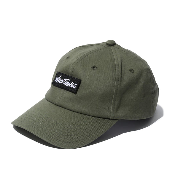 WILD THINGS TWILL 6PANEL CAP OLIVE