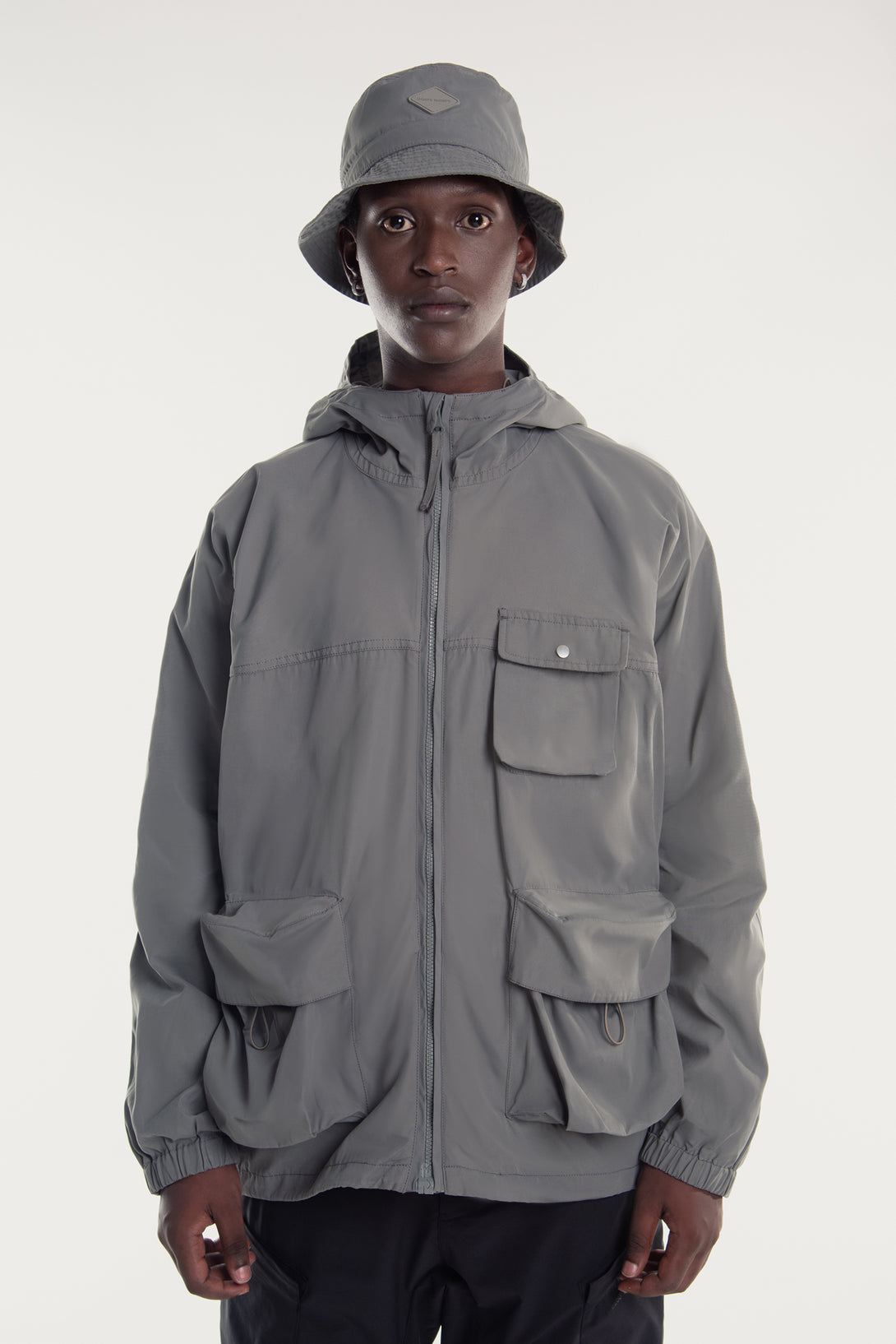 MEN'S WAXED COTTON MAGZIP HOODED JACKET – D-mop