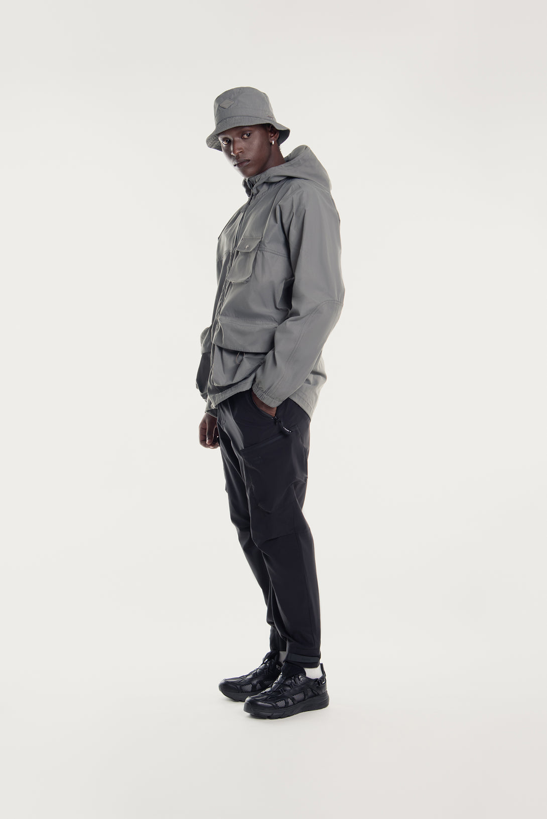 MEN'S WAXED COTTON MAGZIP HOODED JACKET – D-mop