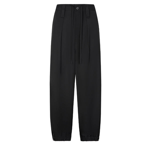 Y-3 ELEGANT WOVEN CARGO JOGGERS (WOMEN)