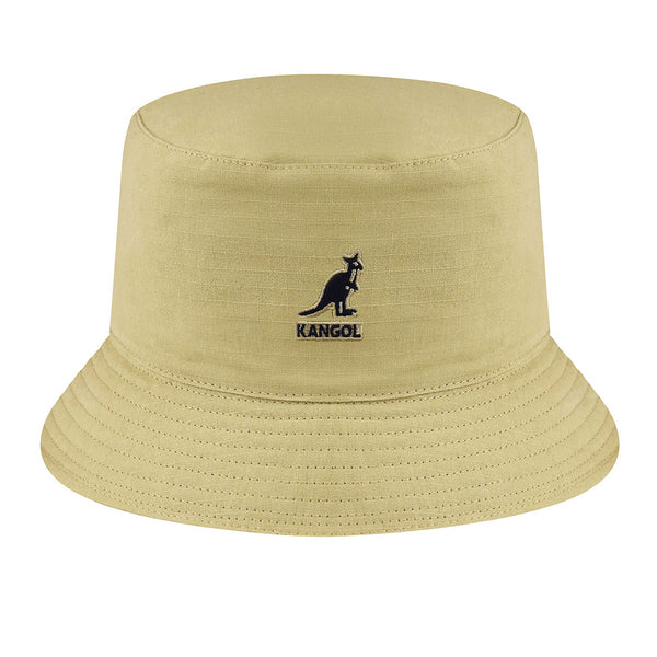 KANGOL RIPSTOP ESSENTIAL REV BUCKET KHAKI X NAVY