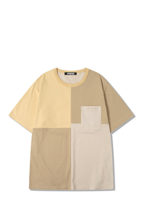 UNISEX COLOR BLOCKING T-SHIRT