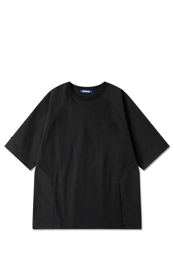 MEN'S SOLOTEX® WOVEN PANEL TEE