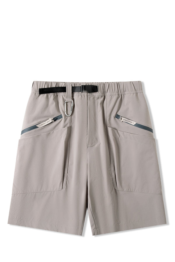 MEN'S SOLOTEX® BELTED SHORTS