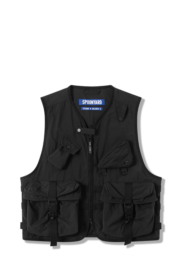 MENS NYLON MULTI POCKETS FASHION VEST