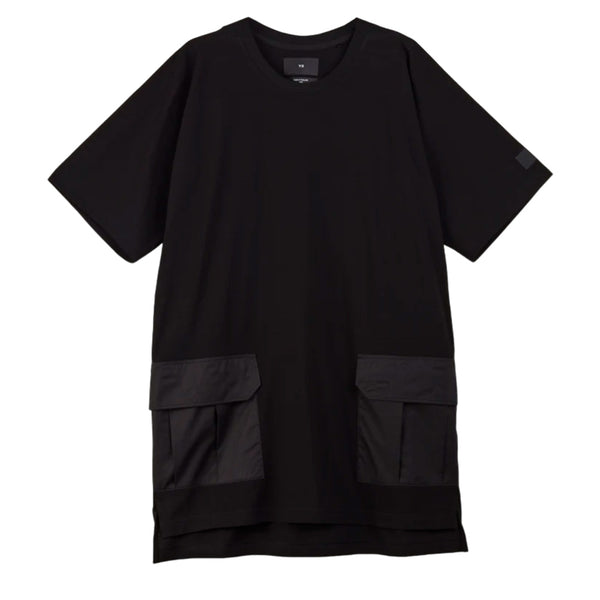 Y-3 CREPE JERSEY SHORT SLEEVE POCKET TEE (UNISEX)