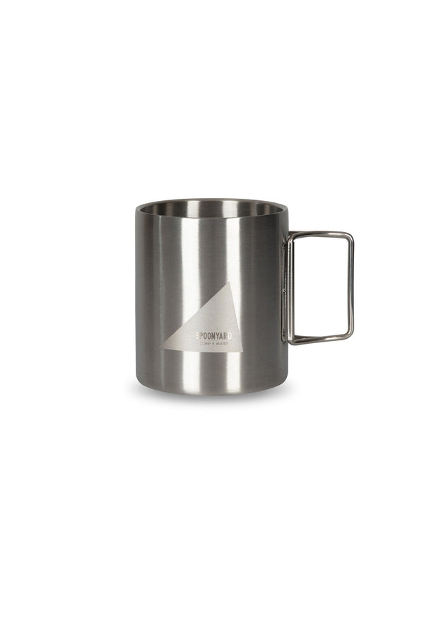 stainless steel logo mug