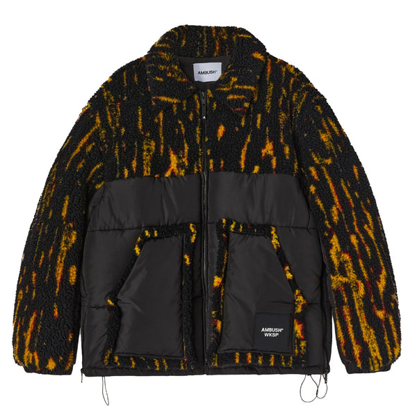 AMBUSH TEDDY JACQUARD PADDED JACKET