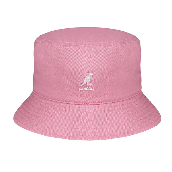 KANGOL WASHED BUCKET HAT PINK